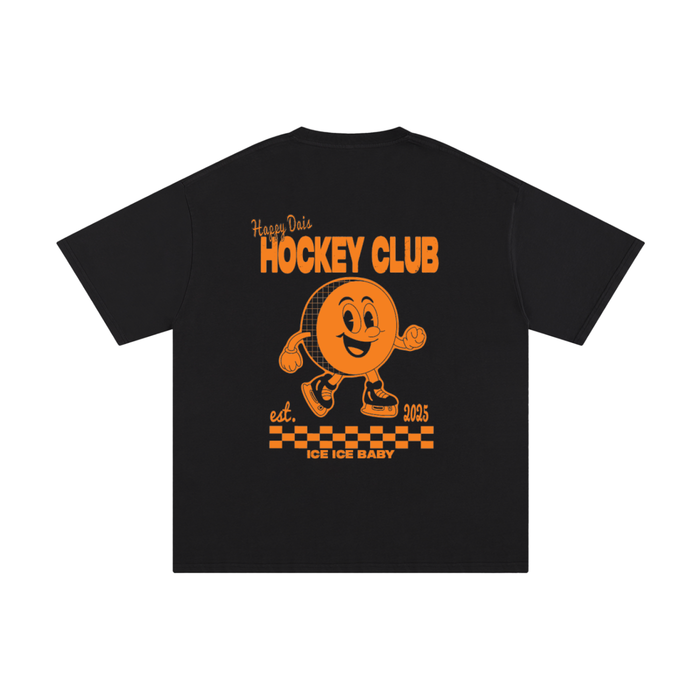 Happy Hockey club tee