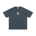 oversized t shirt with happy dais flower graphic